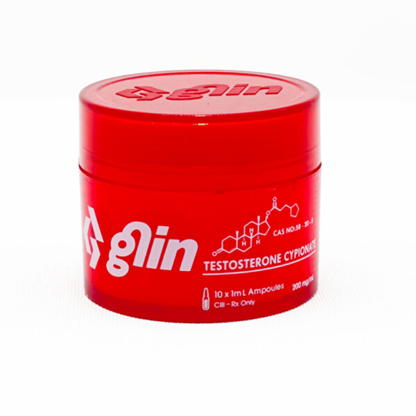 Glin Pharma Testosteron Cypionate 200mg/ml 10ml Flakon - Uzun Etkili Testosteron Hormonu ile Kas Gelişimi ve Güç Artışı
