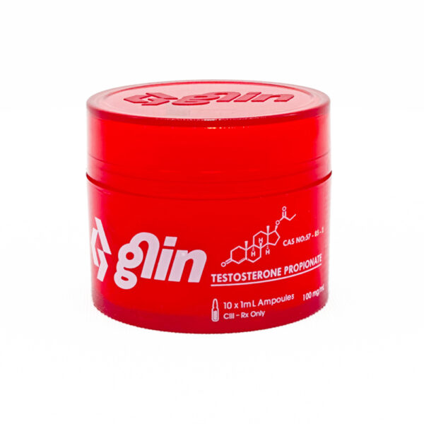 Glin Pharma Testosteron Propionate 100mg ampul görseli – kısa esterli testosteron ürünü
