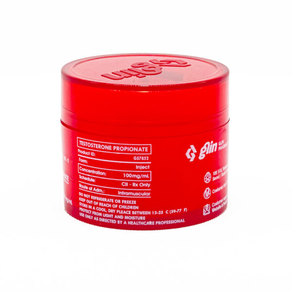 Glin Pharma Testosteron Propionate 100mg ampul görseli – kısa esterli testosteron ürünü