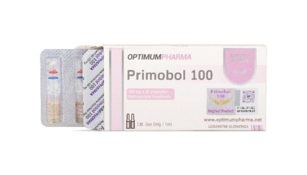 Optimum Pharma Primobolan 100mg – Enjeksiyonluk Methenolone Enanthate Optimum Pharma Primobolan Depot 100mg enjeksiyonluk anabolik ürün görseli