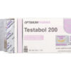 Optimum Pharma Testosteron Cypionate 200mg/ml 10ml Flakon - Kas Gelişimi ve Güç Artışı için Uzun Etkili Testosteron Takviyesi