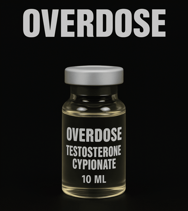 Overdose Testosteron Cypionate 200mg/ml 10ml Flakon Overdose Testosteron Cypionate 200mg/ml 10ml Flakon - Uzun Etkili Testosteron Takviyesi ile Kas ve Güç Artışı