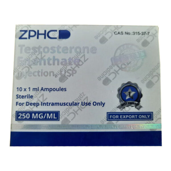 ZPHC Testosteron Enanthate 250mg 10 Ampul ZPHC Pharma Testosteron Enanthate 250mg 10x1ml ampul ürün görseli